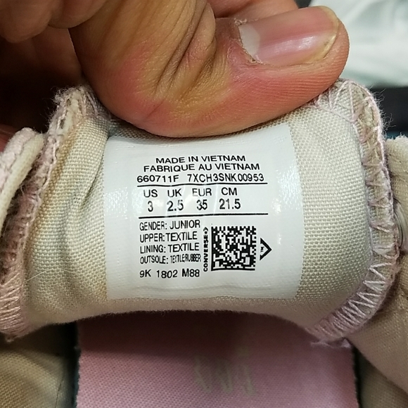 Converse | Pink stars chuck Taylor low tops 🌟 - Picture 6 of 8